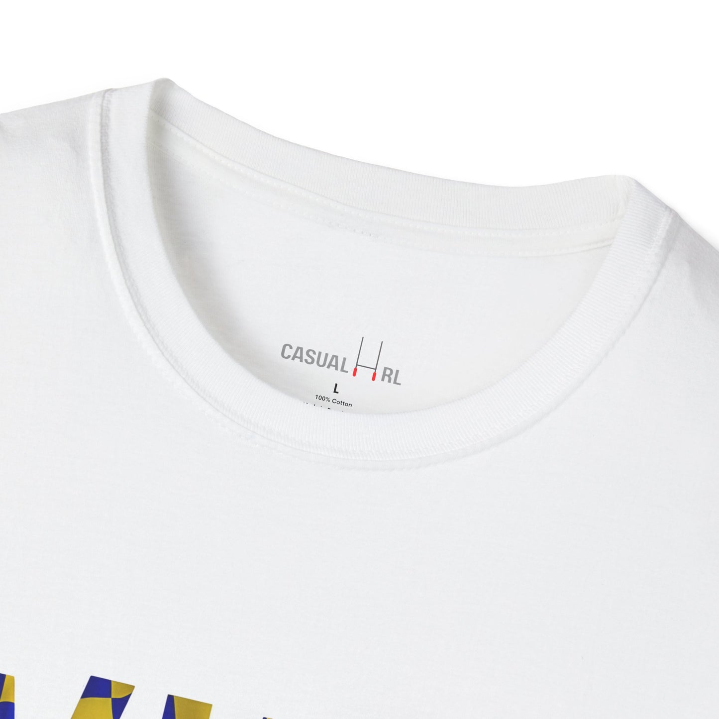 'WIRE' Flag T-Shirt - Warrington Wolves (Black, White, Navy)