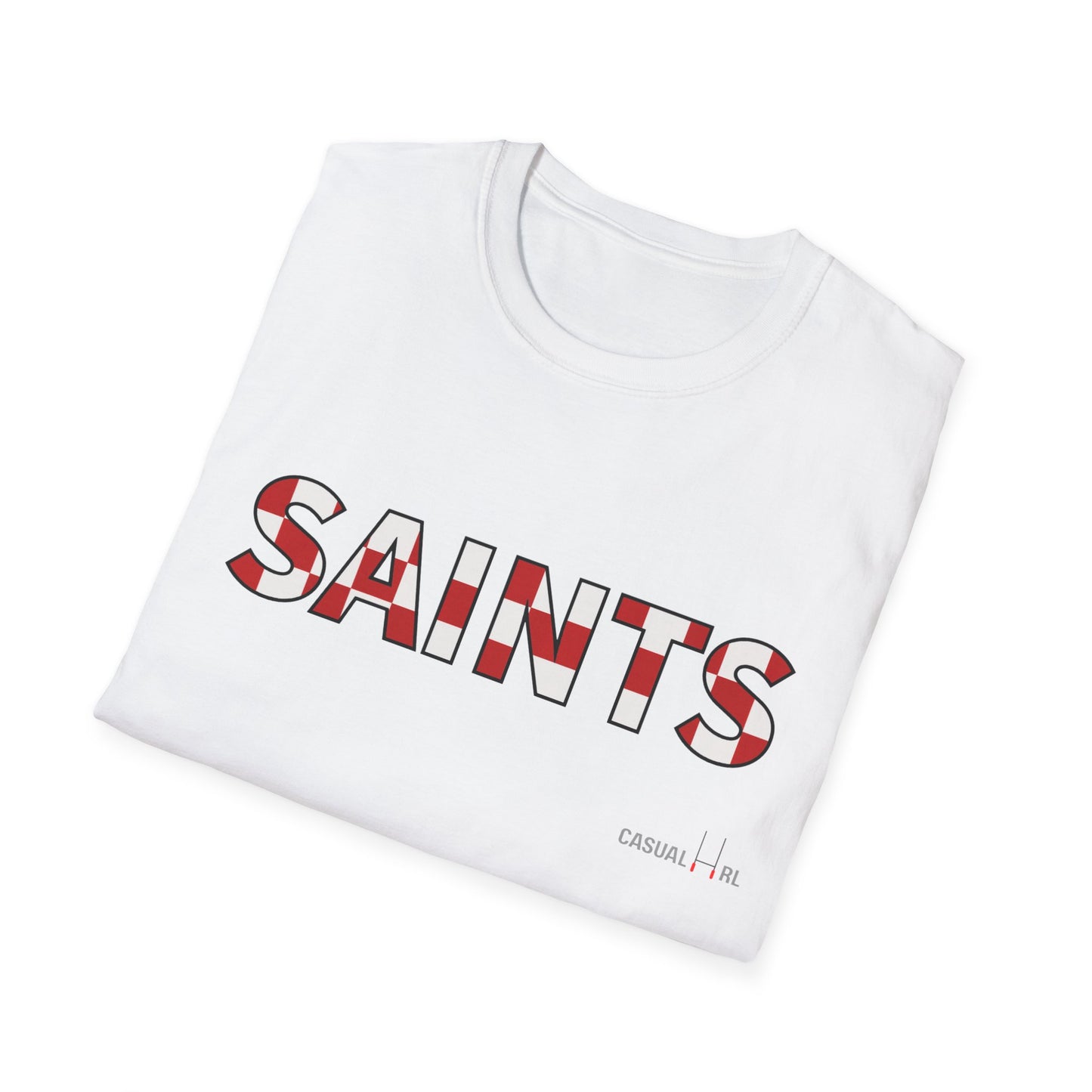 'SAINTS' Flag T-Shirt - St Helens RLFC